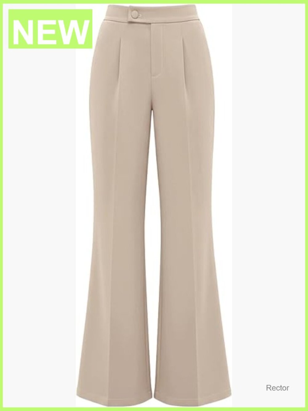 Womens Dress Pants High Waisted Wide Leg Pleated Trousers Flare Palazzo Slacks
